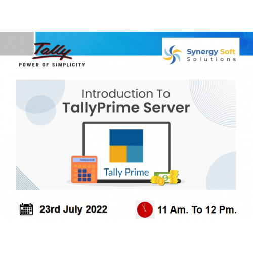 23rd July @ Tally Prime Server 
