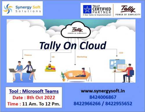 8th Oct @ Tally on Cloud