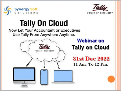 31st Dec @ Tally Prime on Cloud 