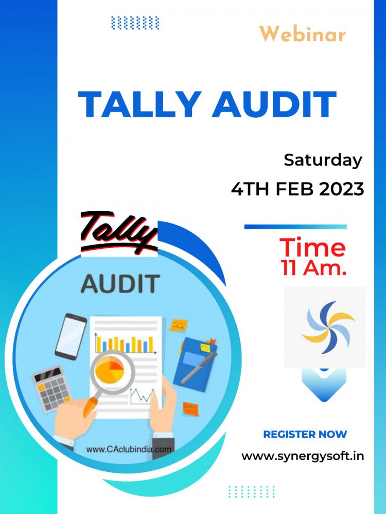 4th Feb @ Tally Audit 