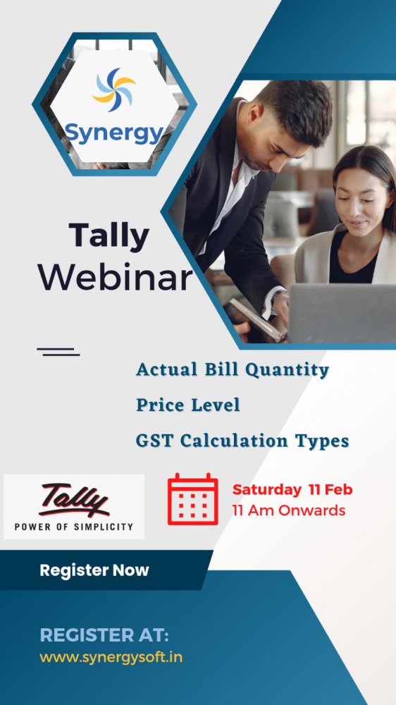 11th Feb @ Actual Bill Quantity ,Price Level and GST Calculation Types 
