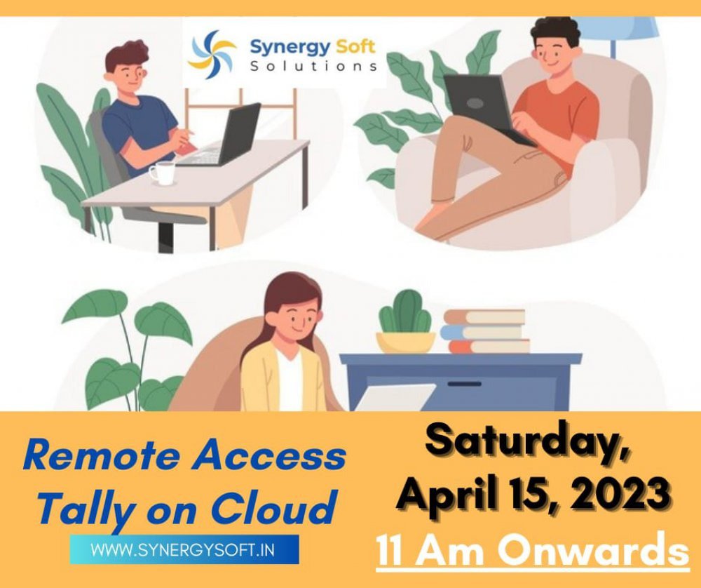 15th April @ Tally Remote Setup and Tally On Cloud (Access Tally Data From Anywhere - Anytime 