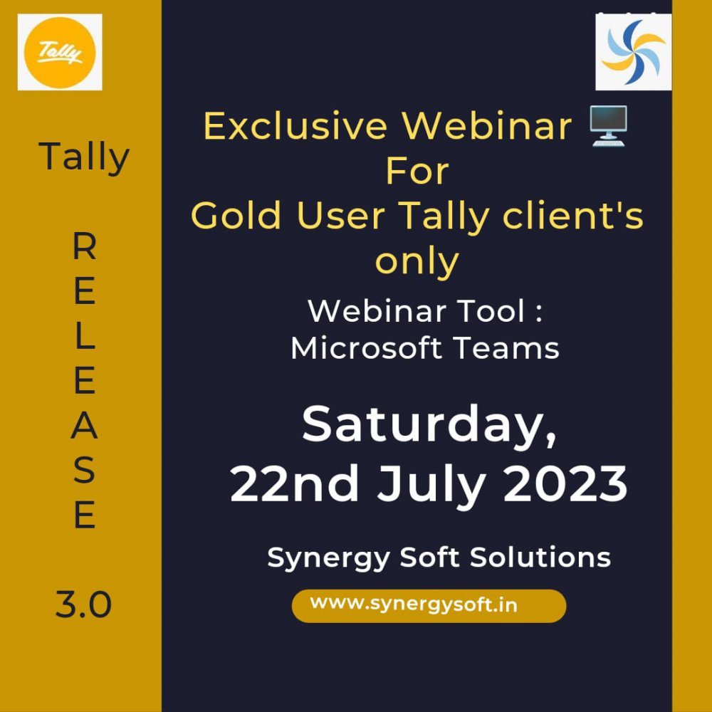 22nd July @  Practical Working Experience for Gold User Customers Only - Release 3.0 