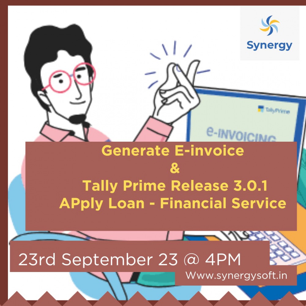 23rd September 23 @ Introduce E-Invoice ,Release 3.0.1 Features ,New Financial Service-Loan