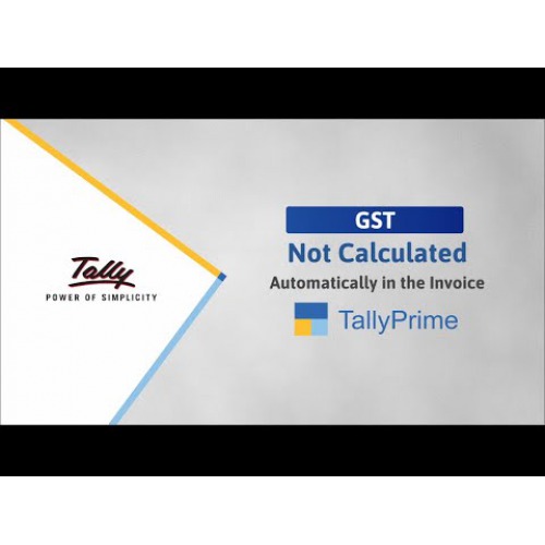 https://synergy.vistashopee.com/GST Not Calculating Automatically in Tally Prime