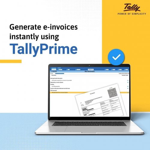 Generate E-Invoice Instantly Through TallyPrime