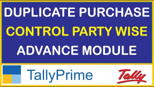 Dublicate Purchase Control